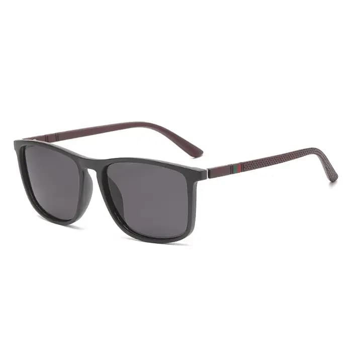 Lunettes de soleil de conduite en plein air populaires carrées à grande monture
