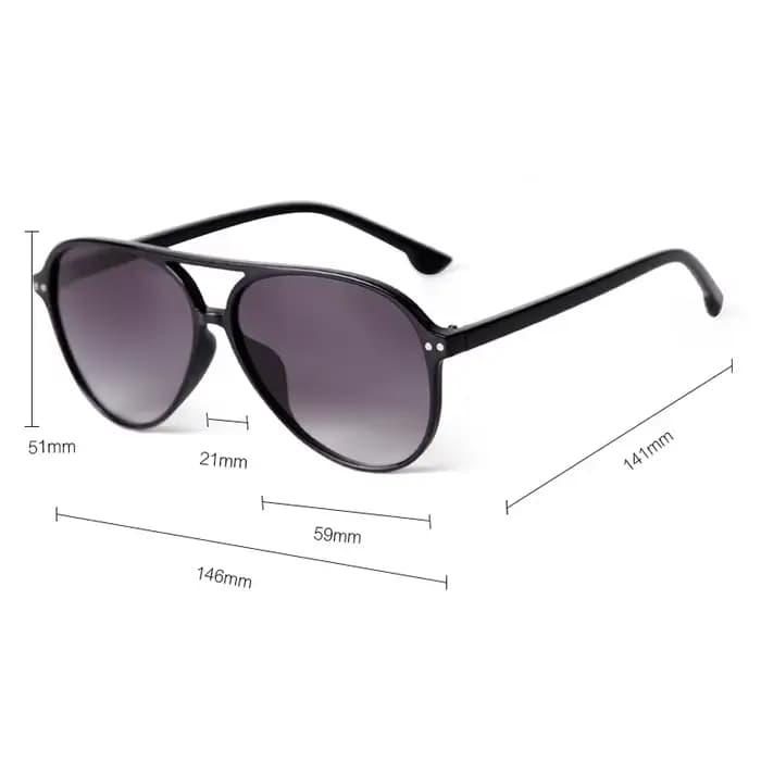 Nouvelles Lunettes de Soleil Aviateur Chic pour Femme et Homme