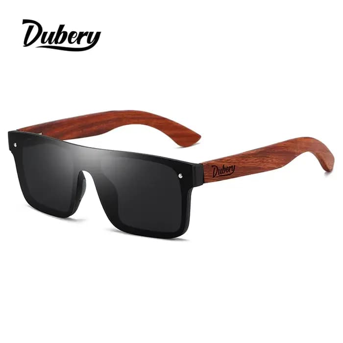 DUBERY lunettes De soleil en bois naturel hommes