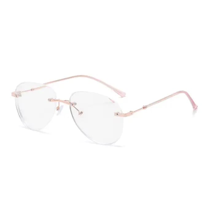 Nouvelles lunettes de prescription progressives sans cadre pour hommes