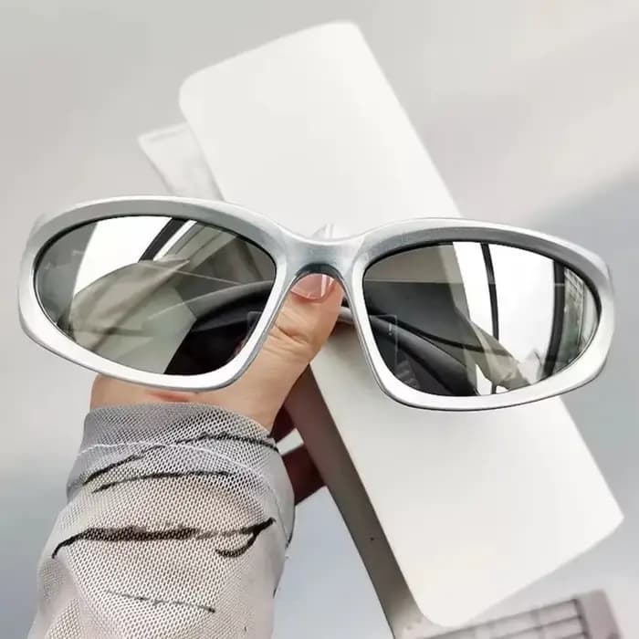 Nouveau Y2K sport Punk lunettes de soleil femmes marque concepteur carré