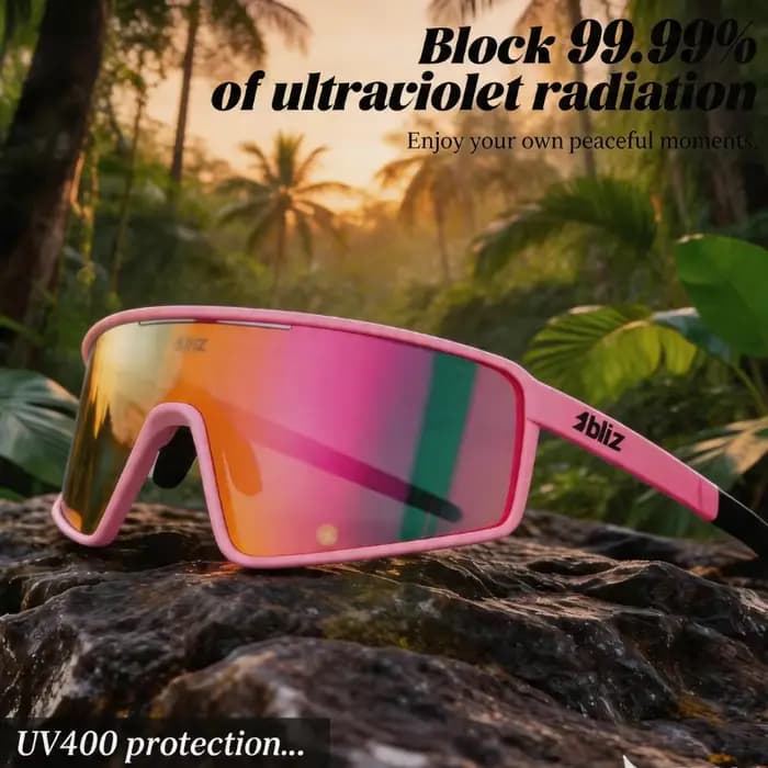 B BLIZ Nouvelles lunettes de soleil polarisées à 3 verres UV400 pour le cyclisme