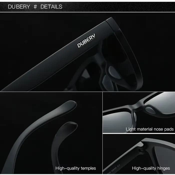 DUBERY – lunettes de soleil polarisées pour hommes et femmes