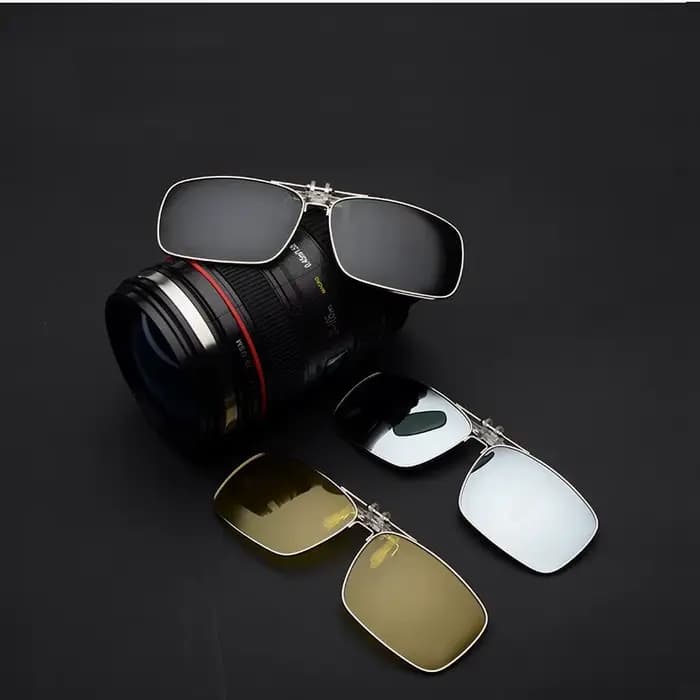 Lunettes de soleil polarisées lentille clip
