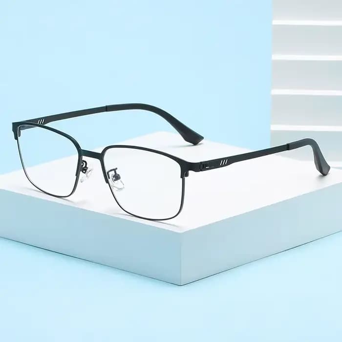 Monture de lunettes carrées pour hommes