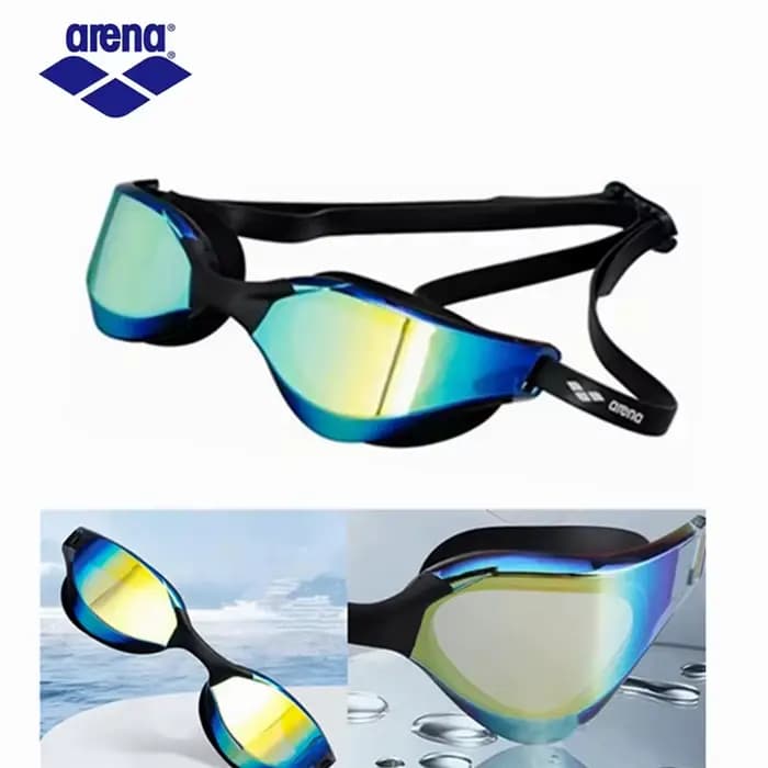 Arema Hit Pro – lunettes de natation professionnelles, étanches, anti-buée, haute définition, UV400, équipement d'entraînement et de compétition