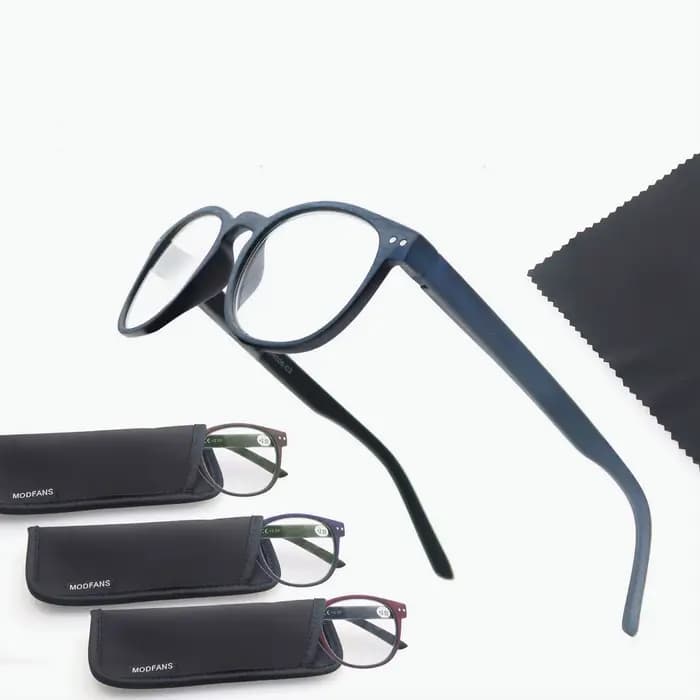 MODFANS – lunettes de lecture rondes aspect bois pour hommes et femmes