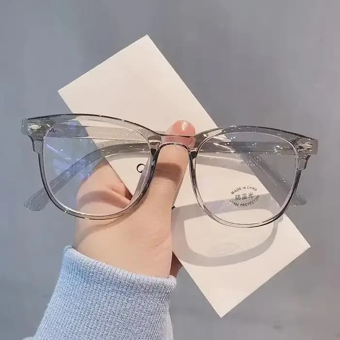 Monture de lunettes d'ordinateur transparente pour hommes et femmes