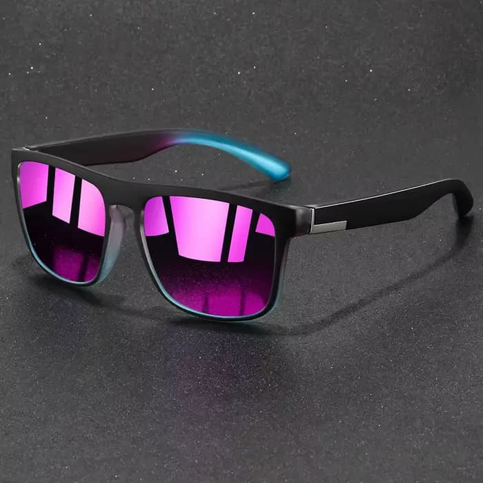 Lunettes de soleil carrées vintage tendance pour hommes et femmes