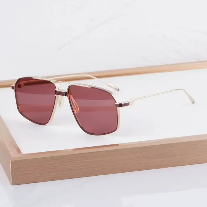 Lunettes de soleil carrées en alliage Jagger pour hommes et femmes