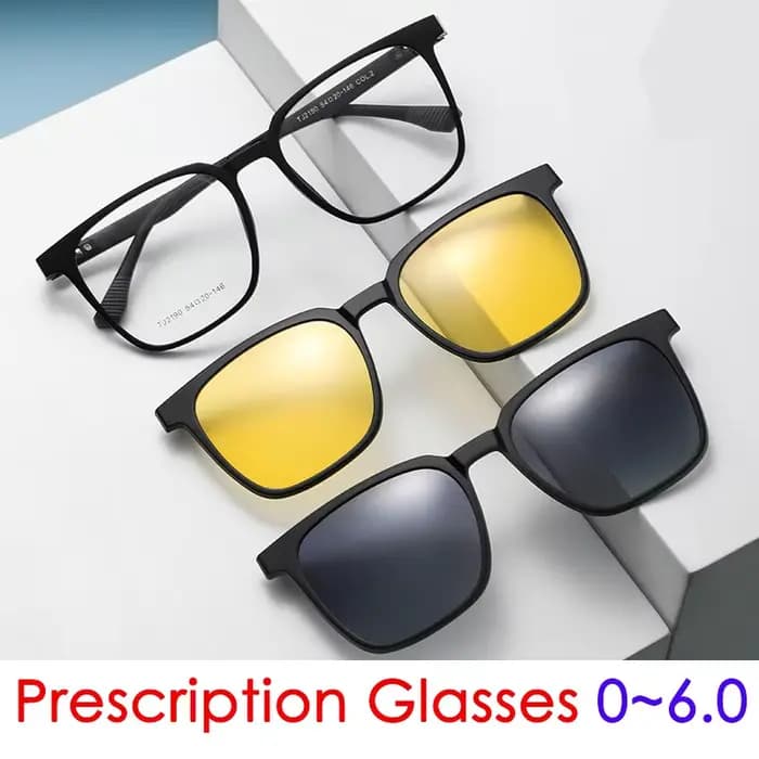 Lunettes de Prescription magnétiques rabattables pour hommes et femmes