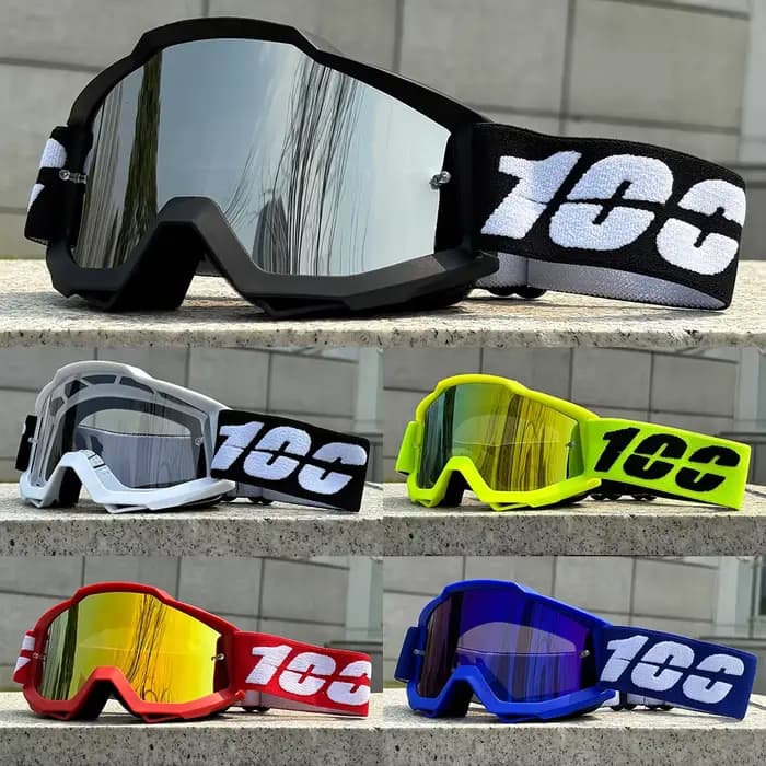 Lunettes de moto MX, protection UV400