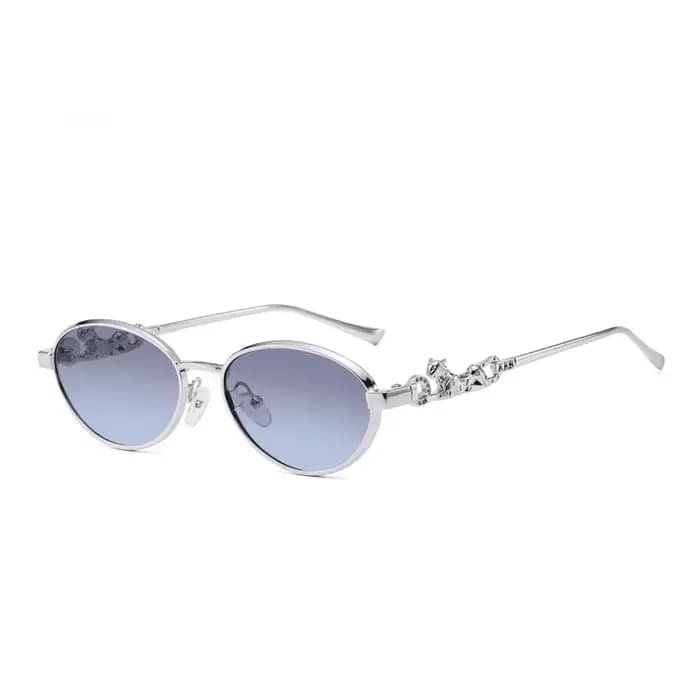 Lunettes de soleil ovales de marque pour femme