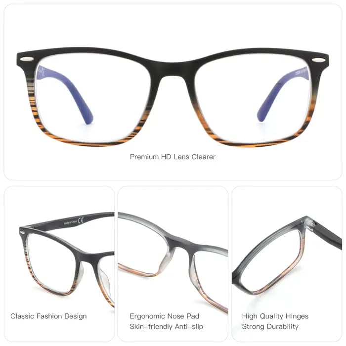 ZENOTTIC – lunettes de Prescription progressives personnalisées pour hommes et femmes