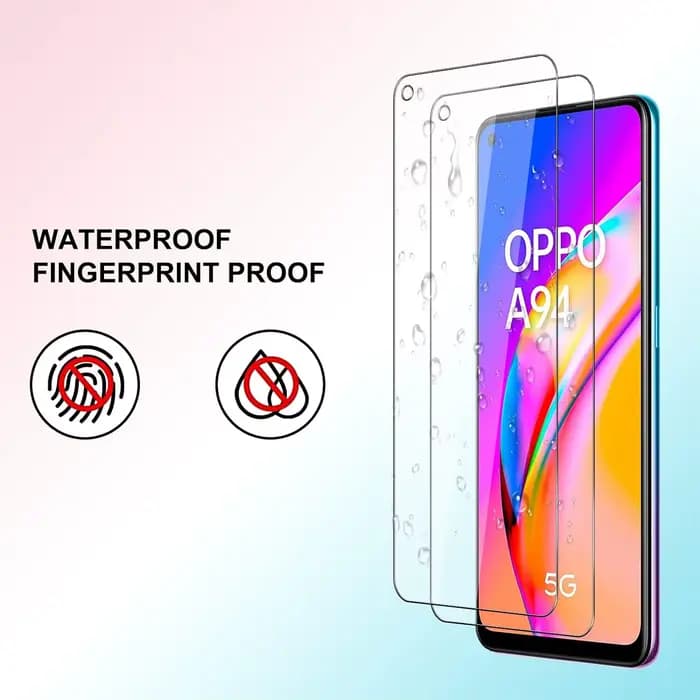 Pour OPPO A94 5G 4G Film de protection d'écran en verre trempé