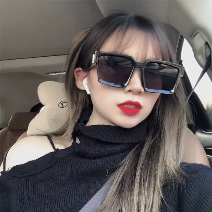 Lunettes de soleil carrées pour femmes