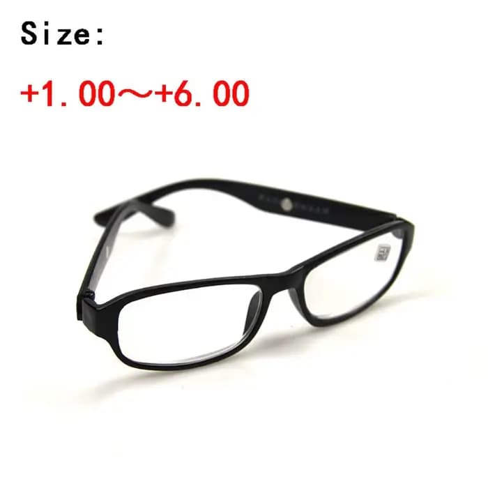 Lunettes de lecture à monture en plastique pour hommes et femmes