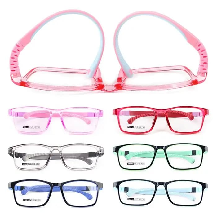 Lunettes à monture ultra-légère en silicone pour enfants
