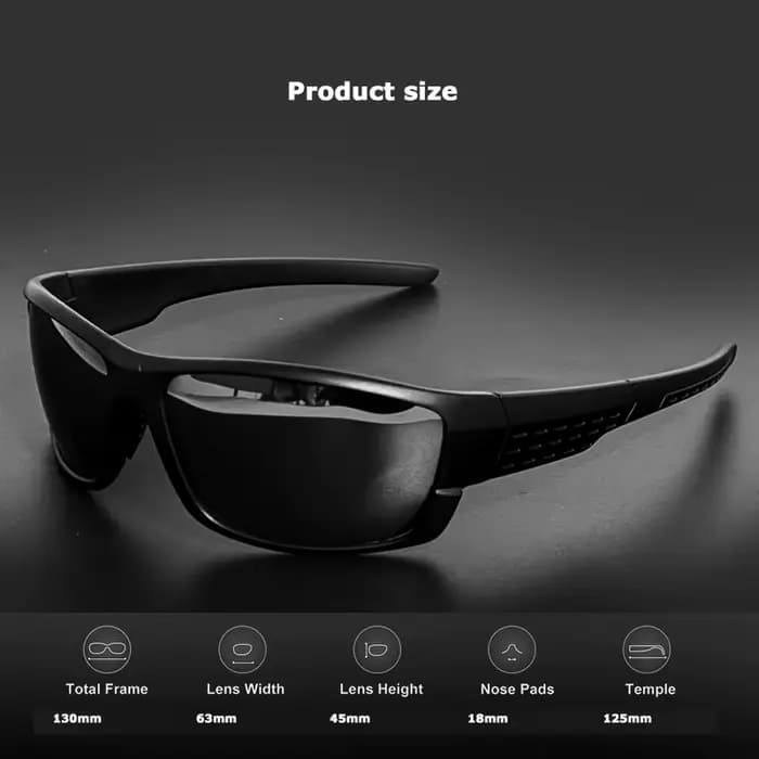 Lunettes de soleil de sport polarisées – UV400 de haute qualité pour la pêche