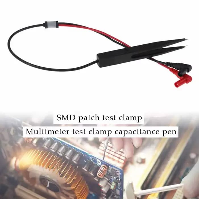 Pince de test multi-usages SMD SMT, pince de test, sonde de plomb, multimètre numérique, pince à épiler pour IC 02/10/2018 puzzles mesure d'itance