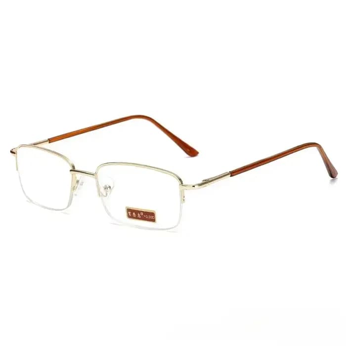 Lunettes de lecture presbytes carrées plein cadre pour hommes et femmes