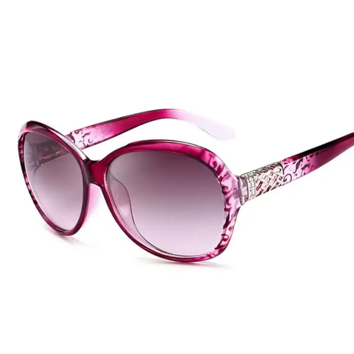 Vintage lunettes De soleil rondes femme rétro marque concepteur classique