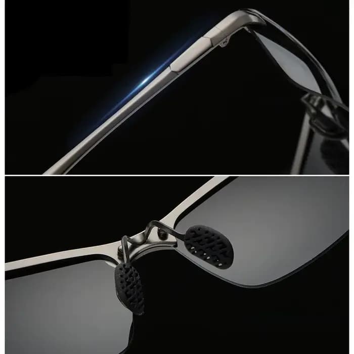 Lunettes de soleil polarisées photochromiques pour hommes