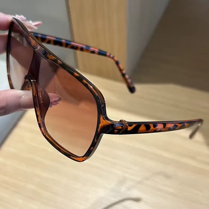 Lunettes de protection nouvelle tendance grand cadre carré
