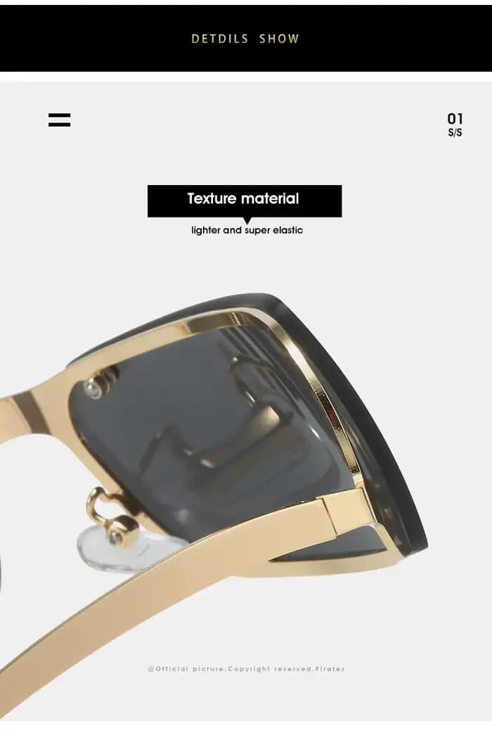 Lunettes de soleil rétro à enrouler pour femmes et hommes