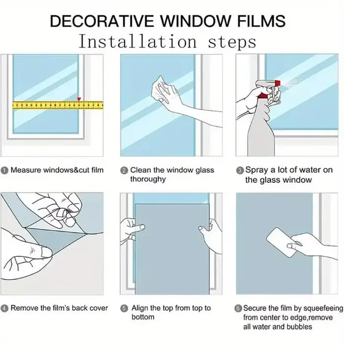 1 pièce Film adhésif statique pour fenêtre en verre teinté motif feuille verte - Film électrostatique givré - Autocollant décoratif de confidentialité pour la maison et la salle de bain
