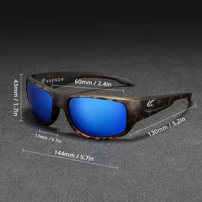 KAENON Lunettes de soleil de sport polarisées classiques pour hommes et femmes