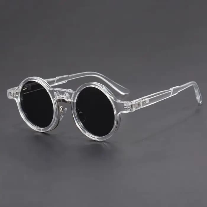 Lunettes de soleil rondes rétro pour femmes et hommes