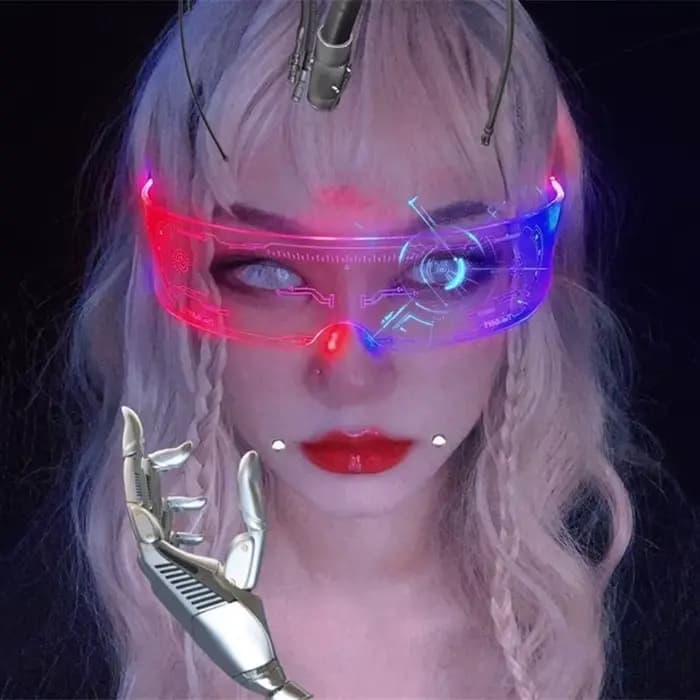 Lunettes de soleil LED Shoous pour hommes et femmes