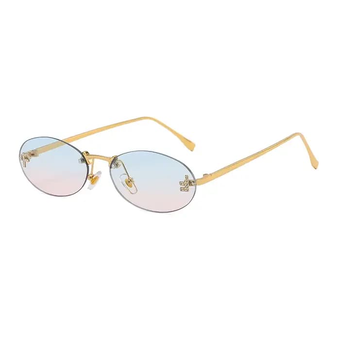 Lunettes de soleil sans monture pour hommes et femmes