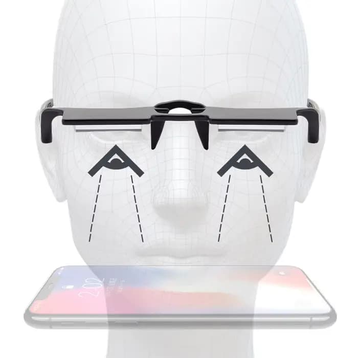 Prism Lazy Lunettes réfractives Lunettes légères 90 ° Lunettes horizontales, livre de lecture, regarder la télévision couchée, lunettes de soleil de pêche