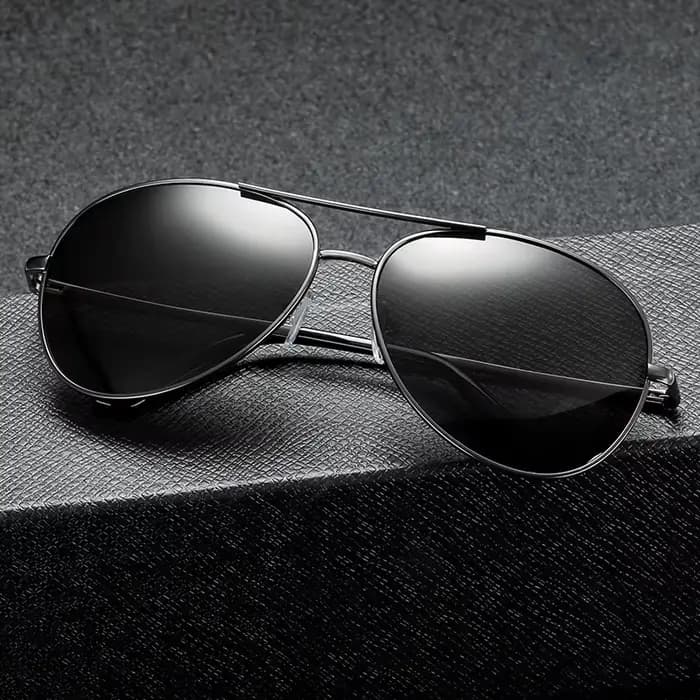 Lunettes de soleil photochromiques polarisées pour hommes