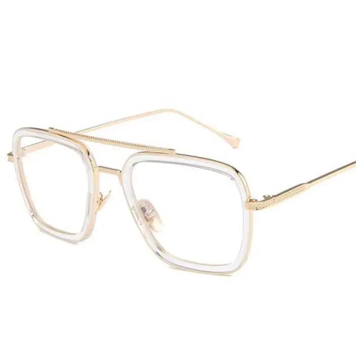 Tony Stark lunettes hommes femmes Anti lumière bleue