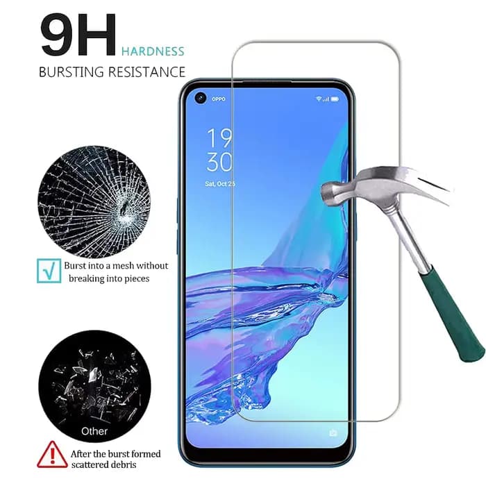 Pour OPPO A94 5G,9H protecteur d'écran 2/4 pièces Film de verre trempé HD