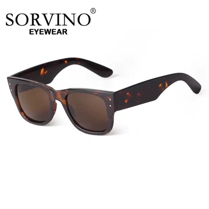 SORVINO lunettes de soleil carrées à la mode pour femmes et hommes rétro Vintage années 70