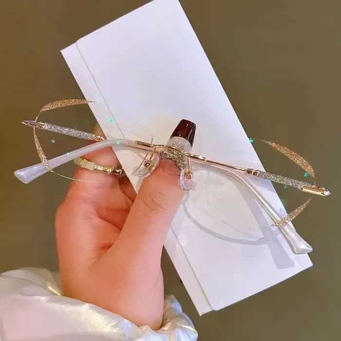 Lunettes de lecture haut de gamme découpées en diamant pour personnes d'âge moyen et âgées