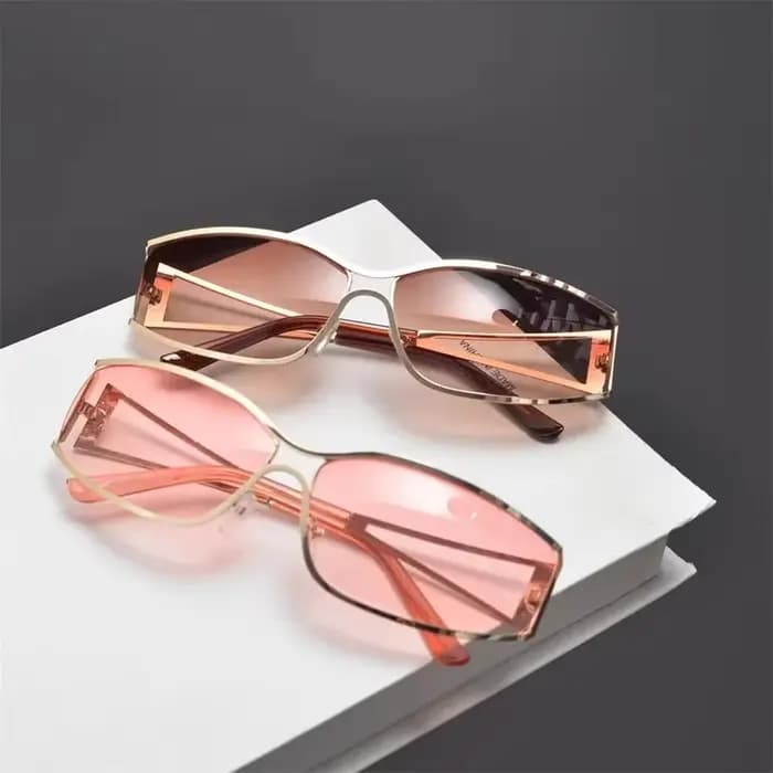 Lunettes de soleil Y2K pour femmes