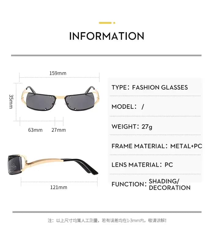 Lunettes de soleil rétro à enrouler pour femmes et hommes