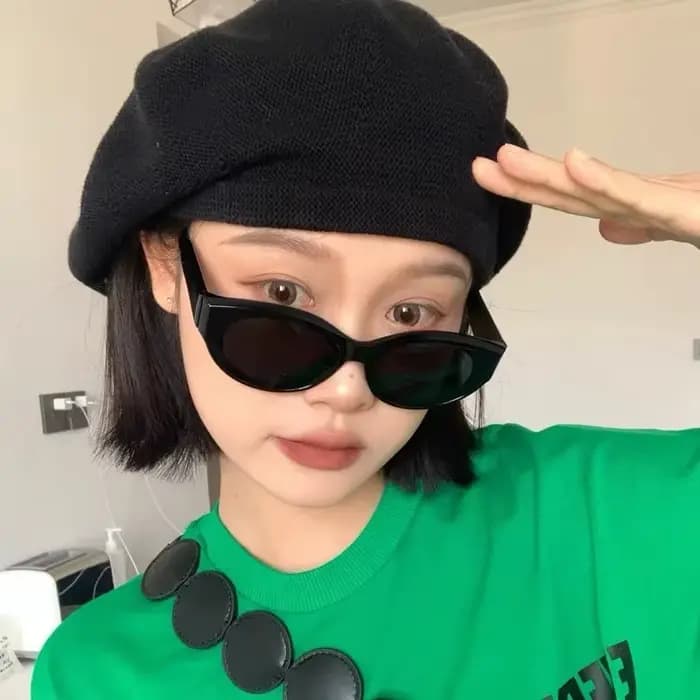Nouvelles lunettes de soleil œil de chat pour femmes