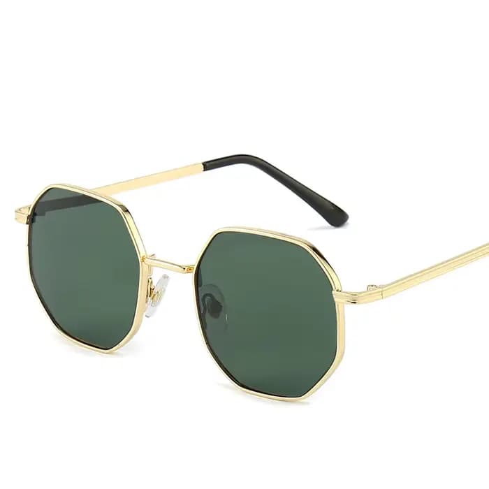 RUOBO hexagone lunettes De soleil polarisées pour hommes femmes marque Design conduite miroir Surface lentille
