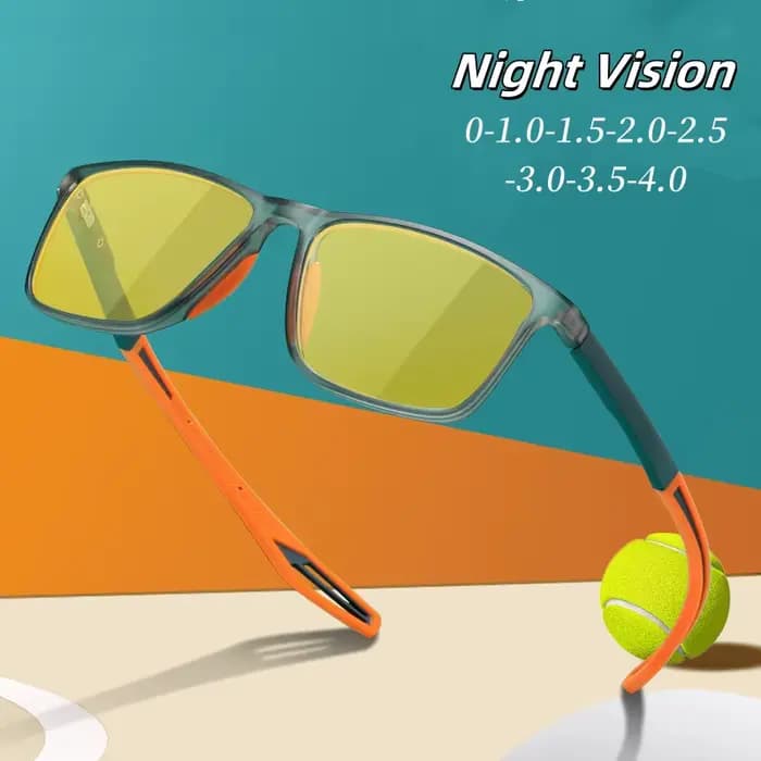 Lunettes anti-lumière bleue jaune pour hommes et femmes