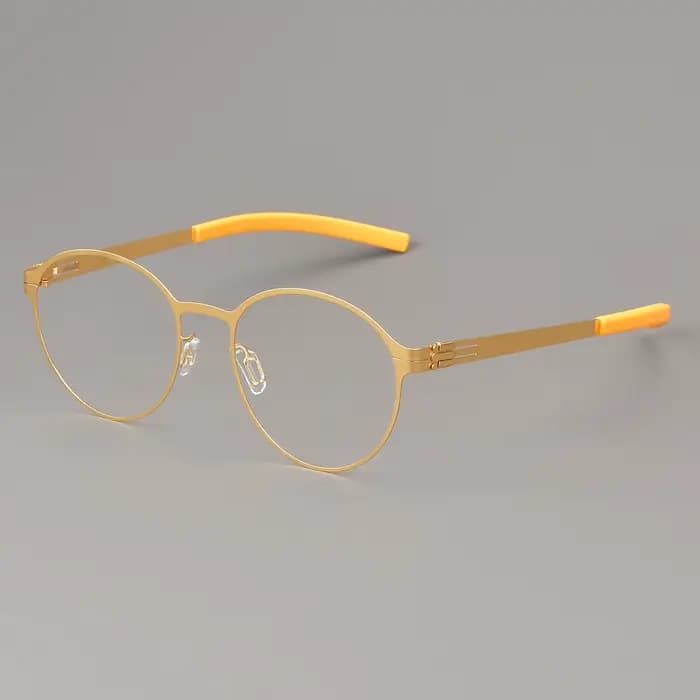 Lunettes rondes de marque allemande