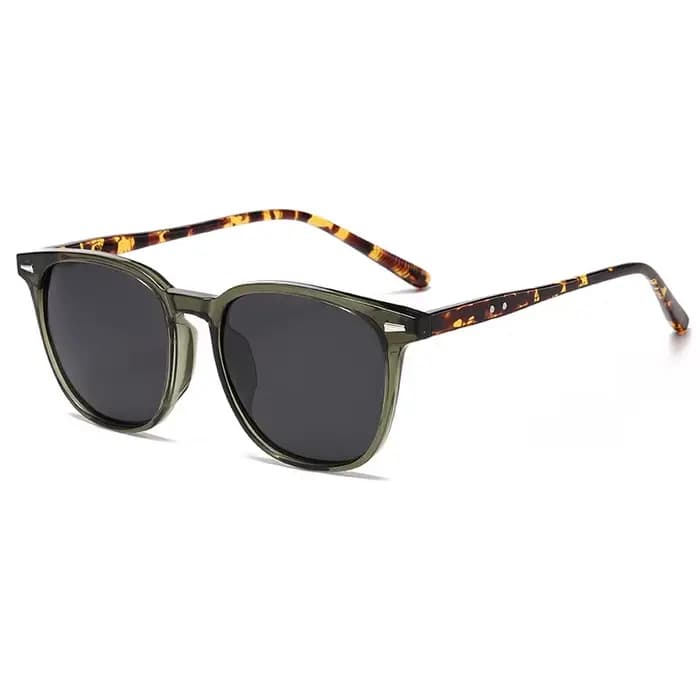 Lunettes de soleil carrées vintage pour femmes et hommes