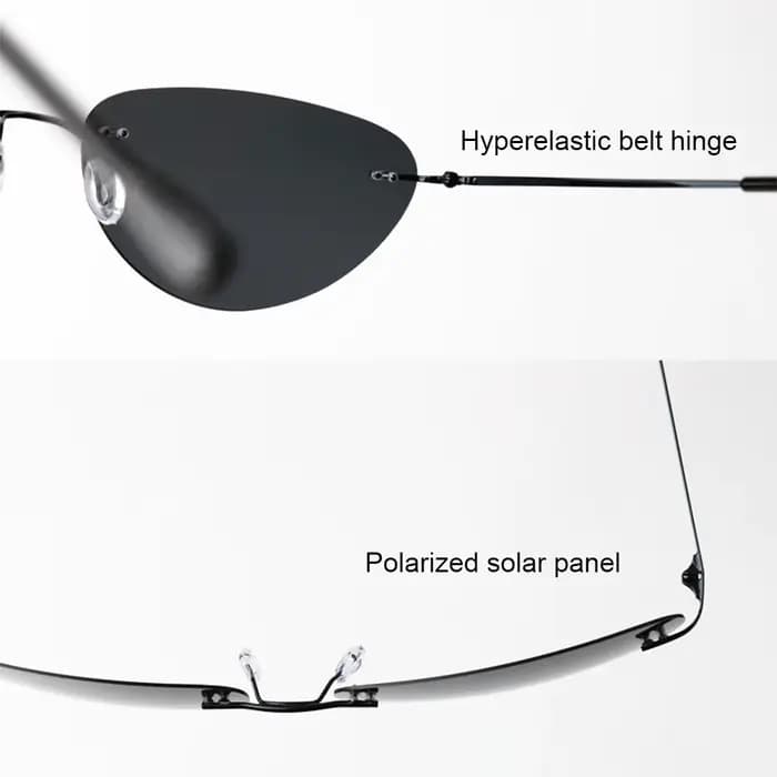 Lunettes de soleil de conduite de style matriciel