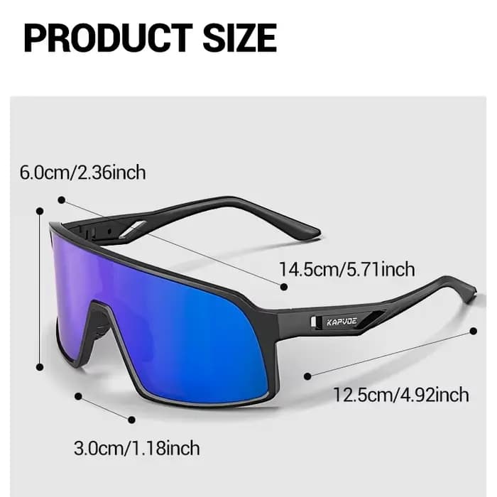 Lunettes de cyclisme photochromiques KAPVOE 2026 pour VTT