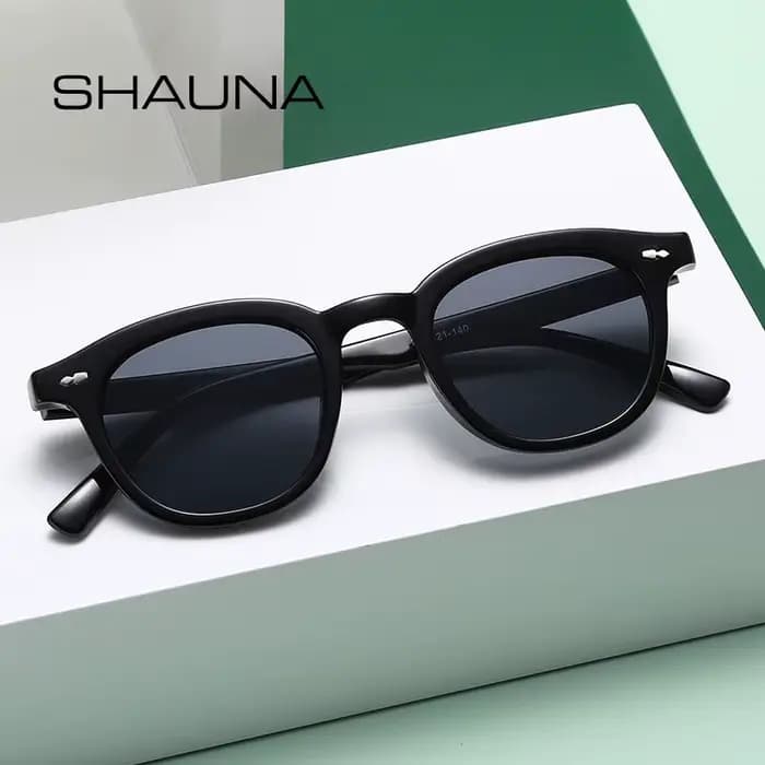 SHAUNA Ins – petites lunettes de soleil rondes tendance populaires